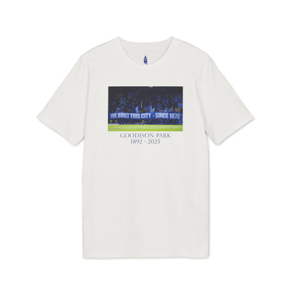 We Built This City T-Shirt | Unisex Graphic Tee for Everton Fans