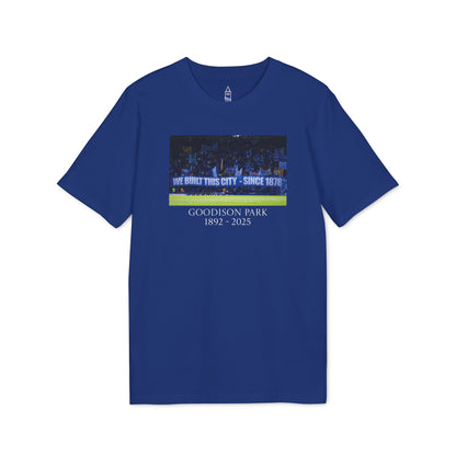 We Built This City T-Shirt | Unisex Graphic Tee for Everton Fans