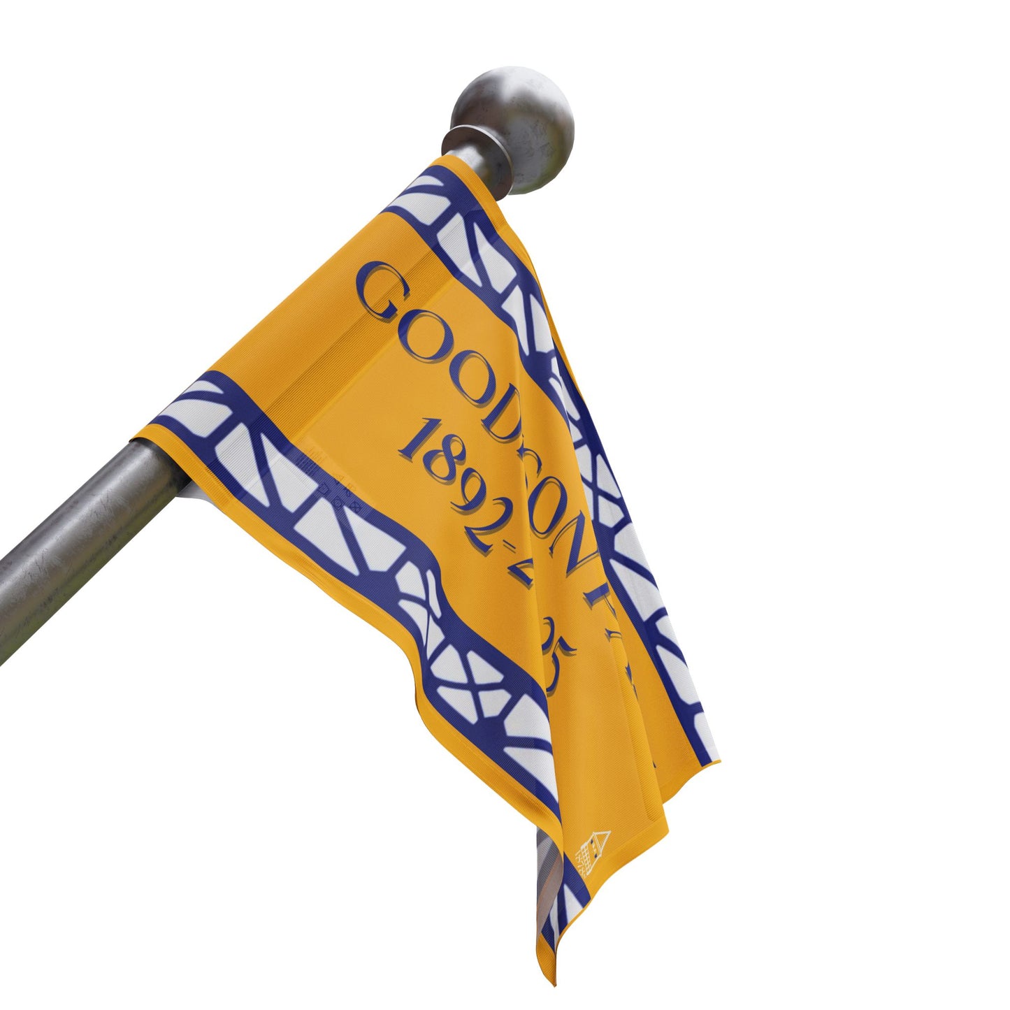 Goodison Flag - Yellow and Blue