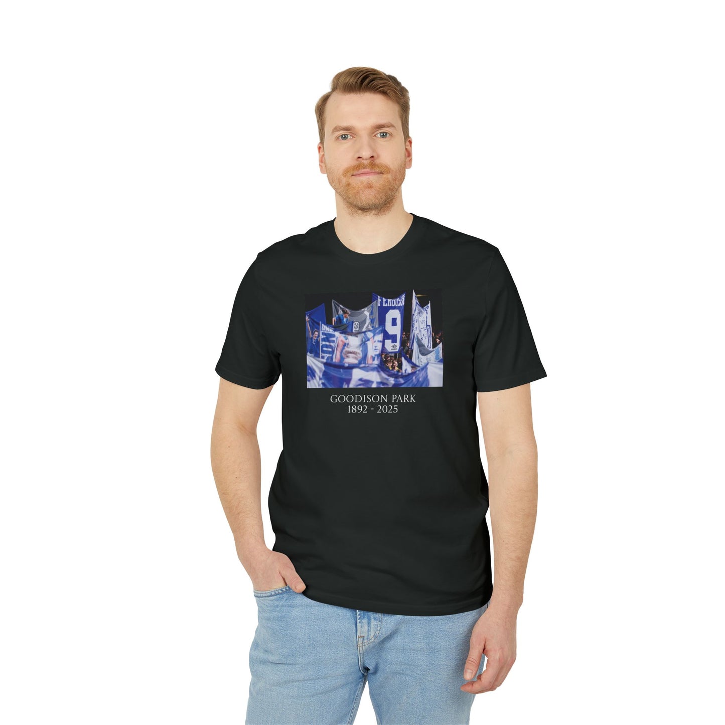 Flag Display T-Shirt | Unisex Graphic Tee for Everton Fans