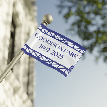 Goodison Flag - Blue and White