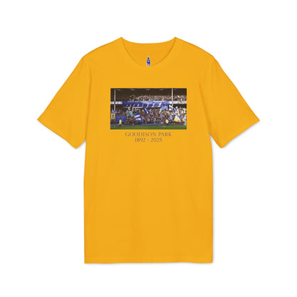 Places I’ll Remember Display T-Shirt | Unisex Graphic Tee for Everton Fans